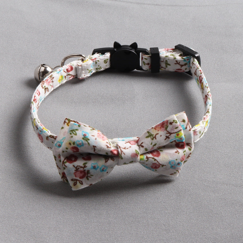KFX-1307965 Comfortable Cotton Cat Collar - Soft Fabric for Your Feline Friend