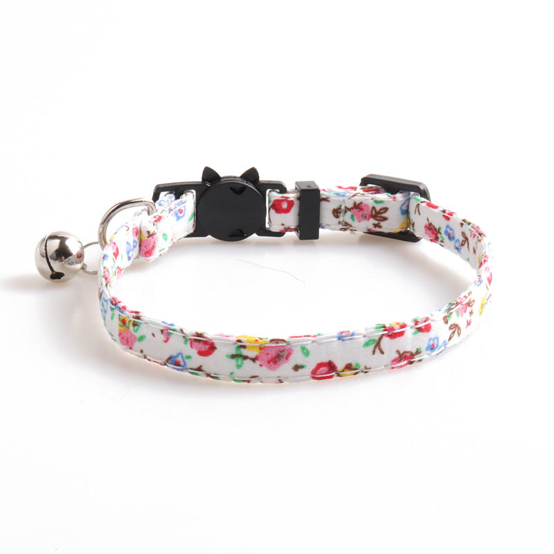 KFX-1307965 Comfortable Cotton Cat Collar - Soft Fabric for Your Feline Friend