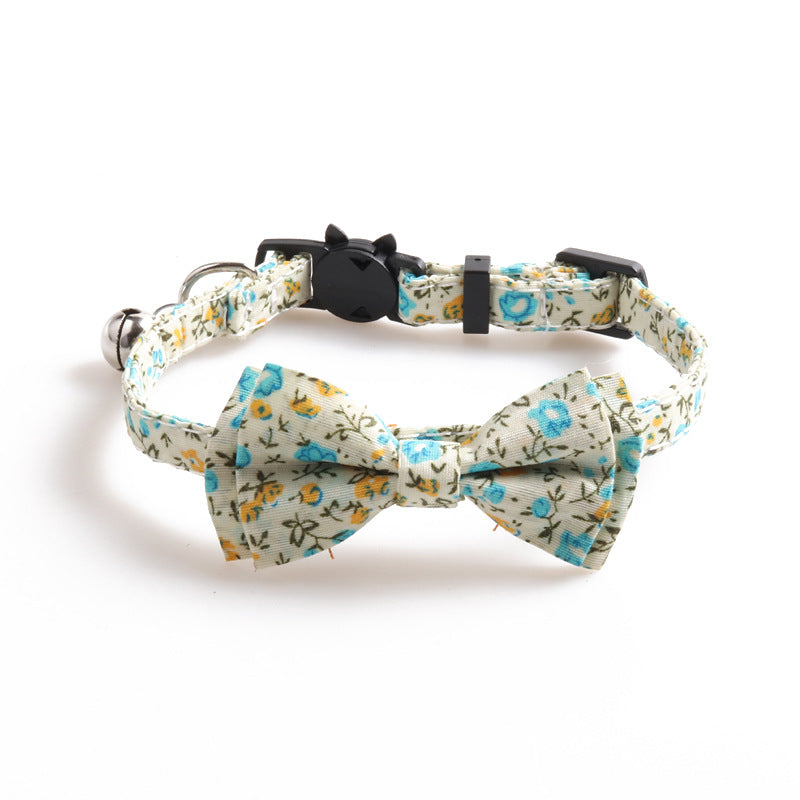 KFX-1307965 Comfortable Cotton Cat Collar - Soft Fabric for Your Feline Friend