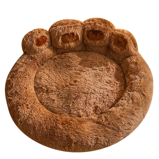 KFX-1310013 Fleece-Lined Dog Bed - Warm Sofa Mattress for Corgis, Golden Retrievers, and Medium to Large Breeds