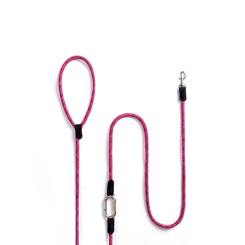 KFX-1315517 Diagonal Hands-Free Running Dog Leash with Explosion-Proof Chain for Large and Medium-Sized Dogs