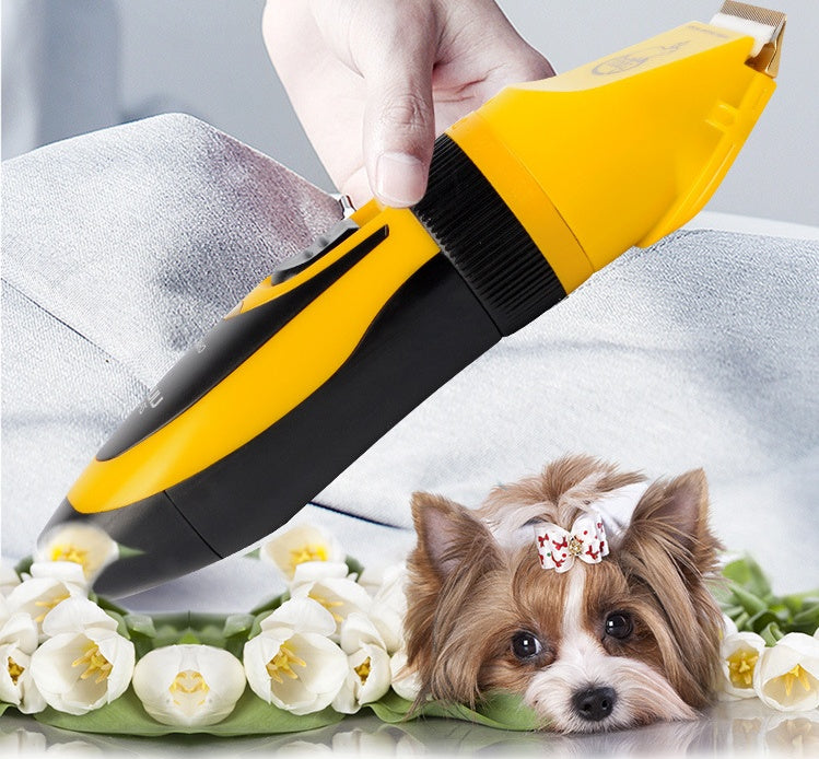 KFX-1317309 Lili Pet Trimmer for Cats and Dogs with Titanium Ceramic Blades and High-Speed Motor