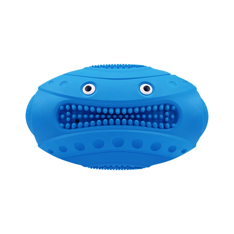 KFX-1320125 Natural Rubber Molar Pet Toy in Various Colors for Engaging Playtime