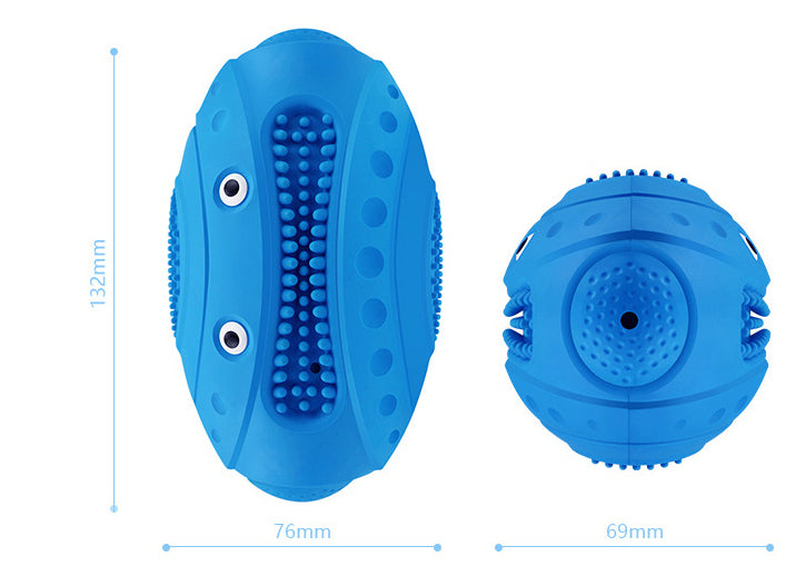 KFX-1320125 Natural Rubber Molar Pet Toy in Various Colors for Engaging Playtime