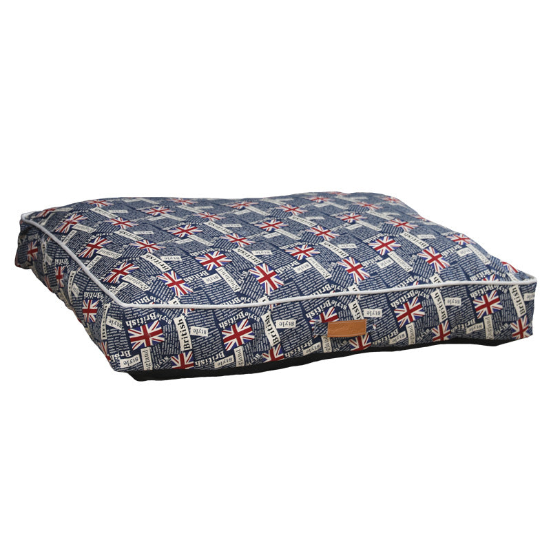 KFX-1321533 Soft Plush Four Seasons Pet Pad for Cats and Dogs - Blue