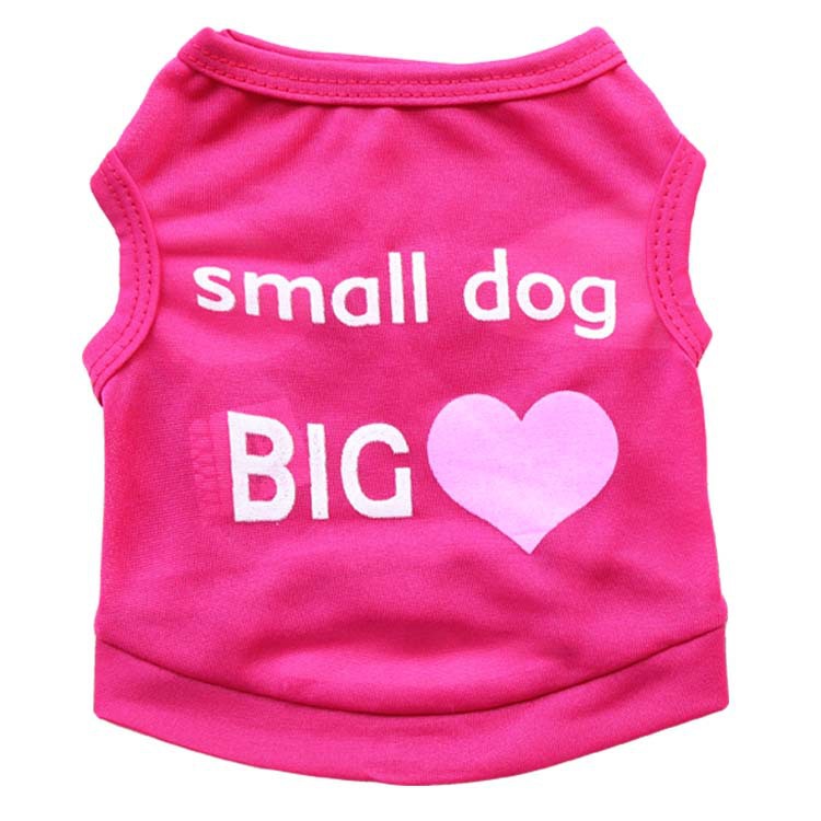 KFX-1322045 Breathable Polyester Puppy Vest - Comfortable Casual Pet Clothing for Small Dogs