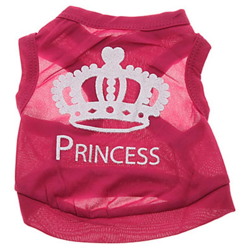 KFX-1322045 Breathable Polyester Puppy Vest - Comfortable Casual Pet Clothing for Small Dogs