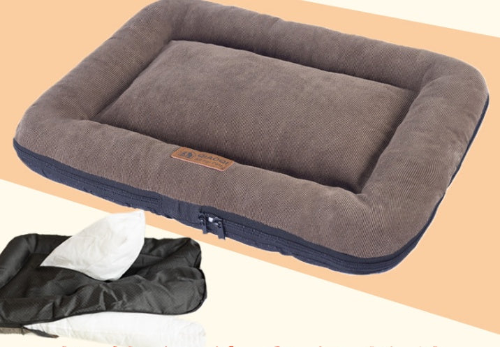 KFX-1323325 Washable Cotton Pad Pet Sleeping Mat - Removable, Available in S, M, L, XL