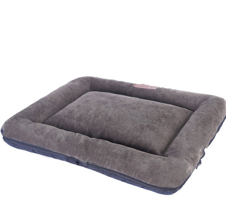 KFX-1323325 Washable Cotton Pad Pet Sleeping Mat - Removable, Available in S, M, L, XL