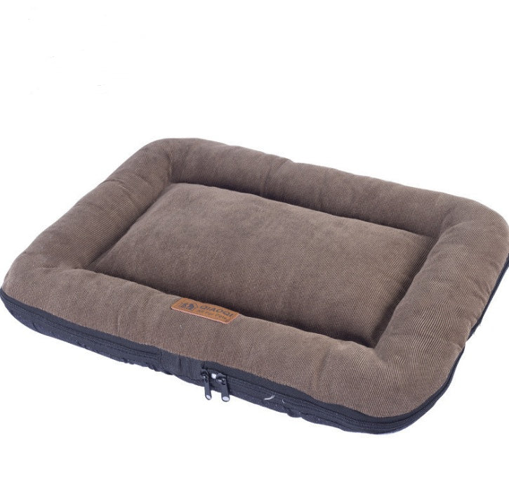 KFX-1323325 Washable Cotton Pad Pet Sleeping Mat - Removable, Available in S, M, L, XL