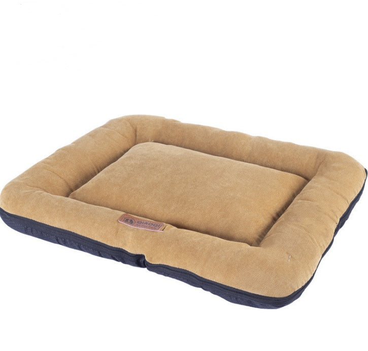 KFX-1323325 Washable Cotton Pad Pet Sleeping Mat - Removable, Available in S, M, L, XL