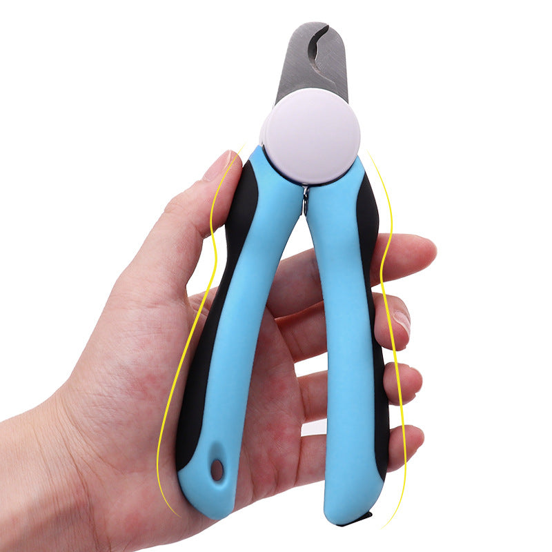 KFX-1324733 Heavy-Duty Dog Nail Clippers with Safety Guard for Large Dogs and All Breeds