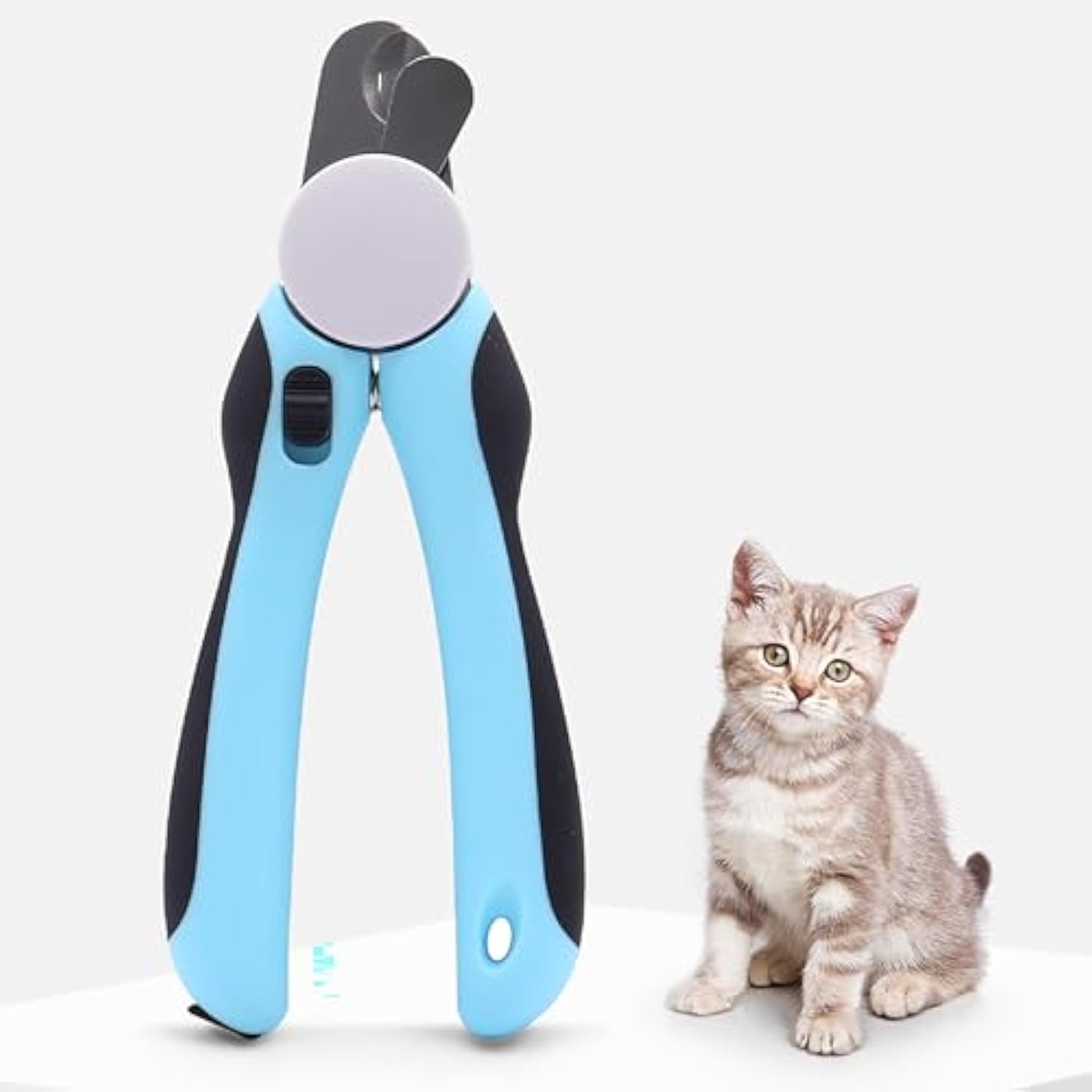 KFX-1324733 Heavy-Duty Dog Nail Clippers with Safety Guard for Large Dogs and All Breeds