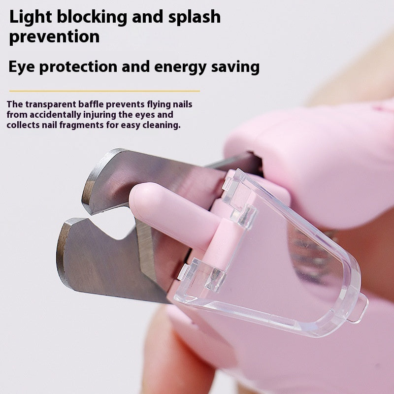 KFX-1331005 2-in-1 Pet Nail Clipper and Grinder with LED Light for Dogs and Cats - Safe Nail Trimming Tool