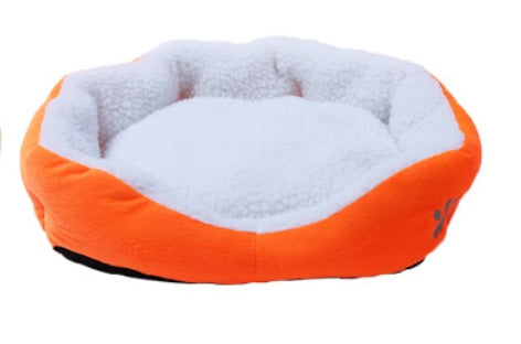 KFX-1331261 Cozy Cashmere Dog Kennel with Soft Sides, 50cm x 40cm, Portable Pet Bed
