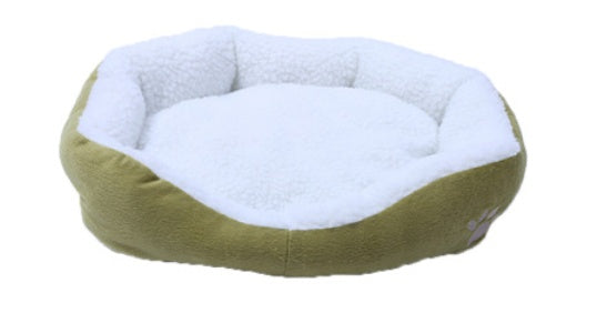 KFX-1331261 Cozy Cashmere Dog Kennel with Soft Sides, 50cm x 40cm, Portable Pet Bed