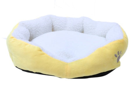 KFX-1331261 Cozy Cashmere Dog Kennel with Soft Sides, 50cm x 40cm, Portable Pet Bed