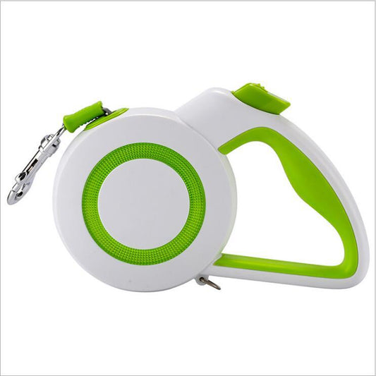 KFX-1332797 Automatic Retractable Traction Rope for Dogs and Cats - 5 Meters, ABS Material