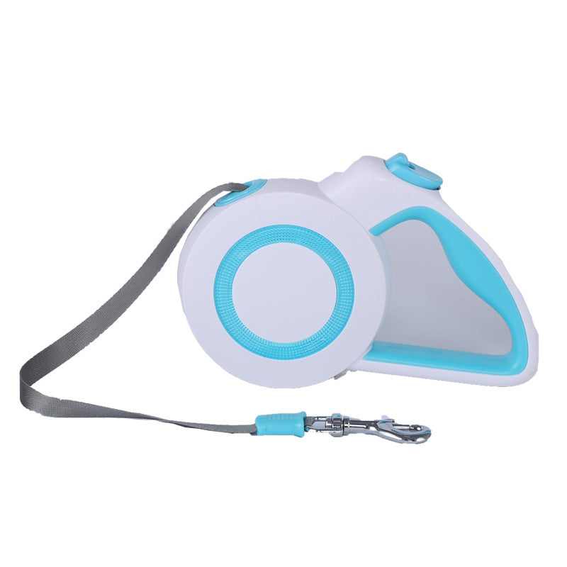 KFX-1332797 Automatic Retractable Traction Rope for Dogs and Cats - 5 Meters, ABS Material