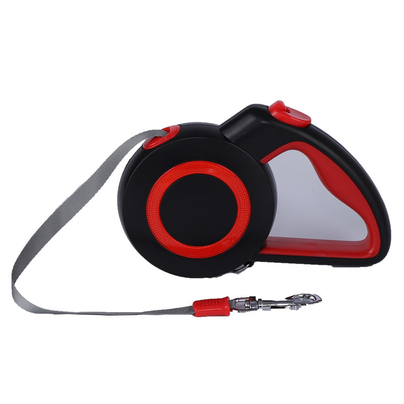KFX-1332797 Automatic Retractable Traction Rope for Dogs and Cats - 5 Meters, ABS Material