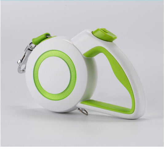 KFX-1332797 Automatic Retractable Traction Rope for Dogs and Cats - 5 Meters, ABS Material