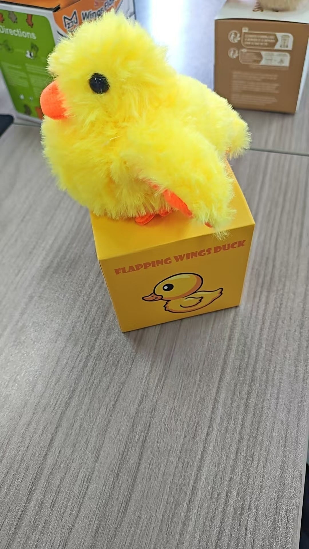 KFX-1333821 Vibrating Plush Cat Toy with Sound Sensation - Assorted Bird Designs