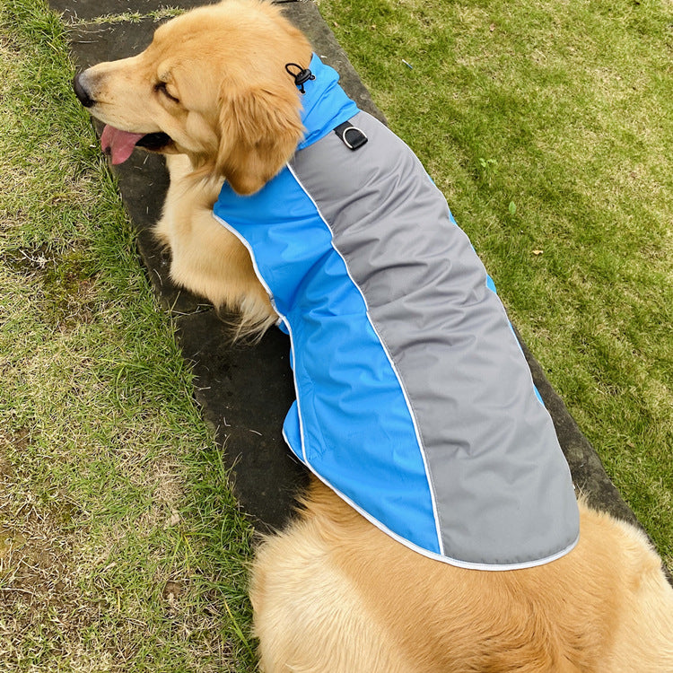 KFX-1335357 Reflective Winter Outdoor Sports Jacket for Pets - Windproof and Warm, Versatile for Training and Night Travel