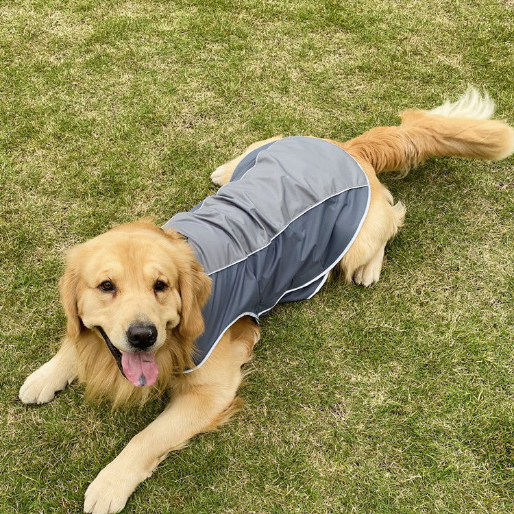 KFX-1335357 Reflective Winter Outdoor Sports Jacket for Pets - Windproof and Warm, Versatile for Training and Night Travel