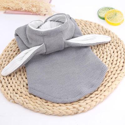 KFX-1338045 Bichon Teddy Rabbit Ear Stretch Knit Sweatshirt for Dogs