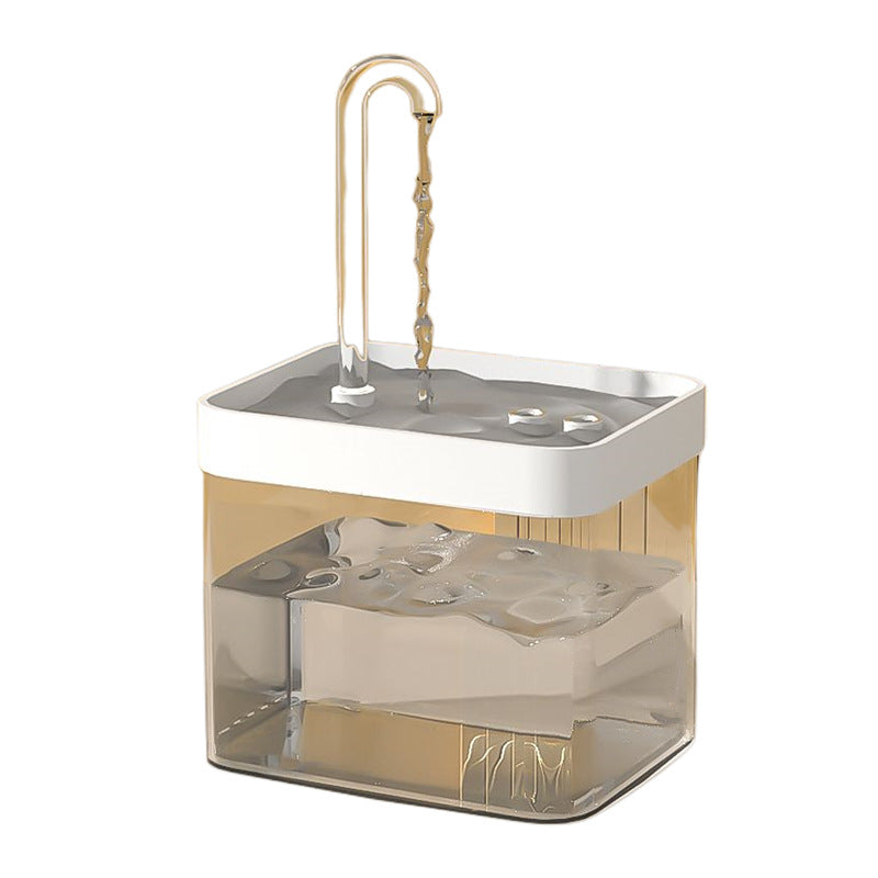 KFX-1344573 Pet Water Fountain with Mute Circulation and Leak-Proof Design for Fresh Drinking Water