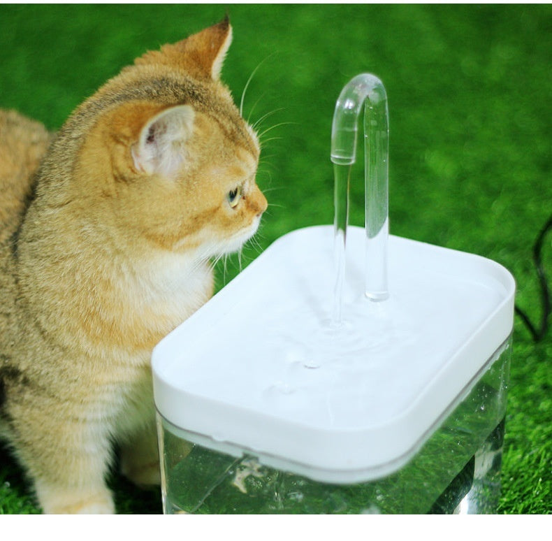 KFX-1344573 Pet Water Fountain with Mute Circulation and Leak-Proof Design for Fresh Drinking Water