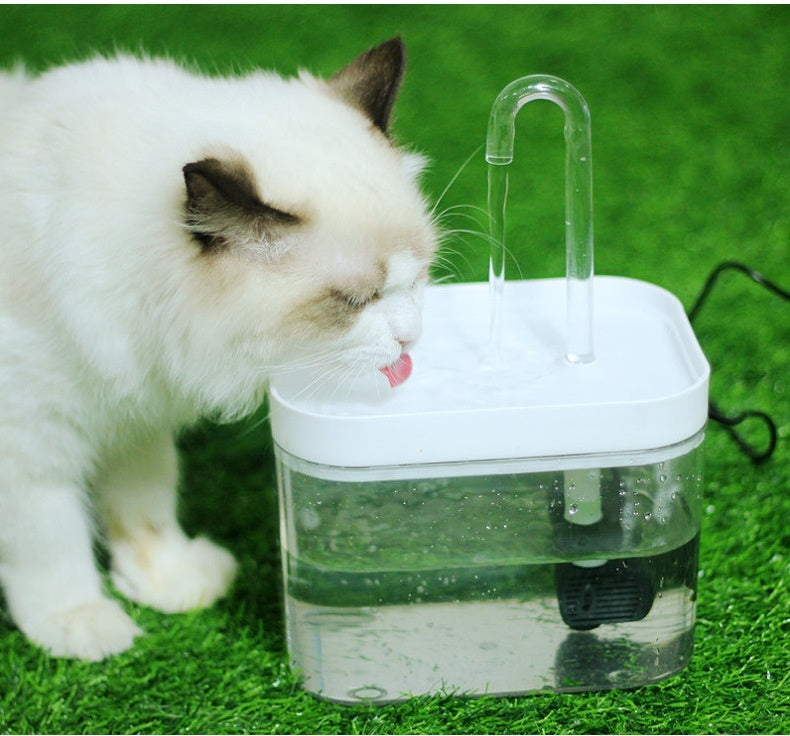 KFX-1344573 Pet Water Fountain with Mute Circulation and Leak-Proof Design for Fresh Drinking Water