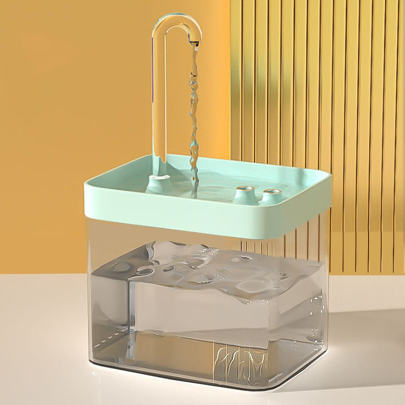 KFX-1344573 Pet Water Fountain with Mute Circulation and Leak-Proof Design for Fresh Drinking Water