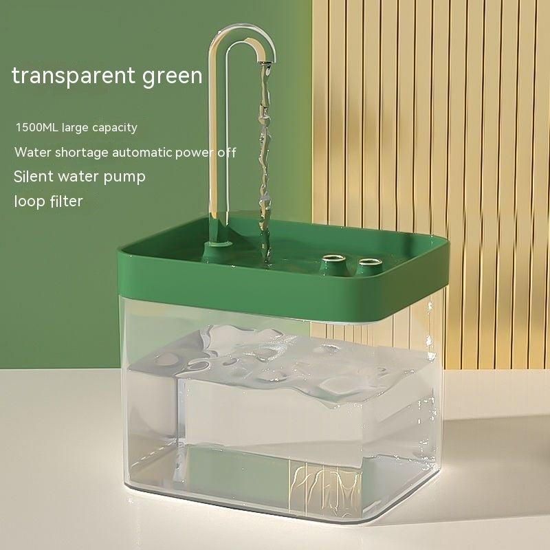 KFX-1344573 Pet Water Fountain with Mute Circulation and Leak-Proof Design for Fresh Drinking Water