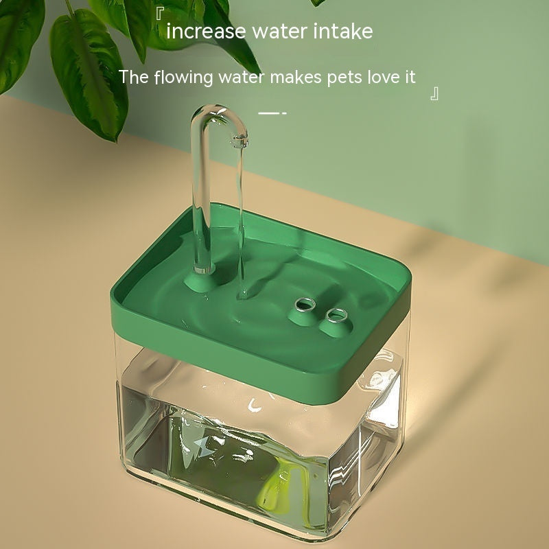 KFX-1344573 Pet Water Fountain with Mute Circulation and Leak-Proof Design for Fresh Drinking Water