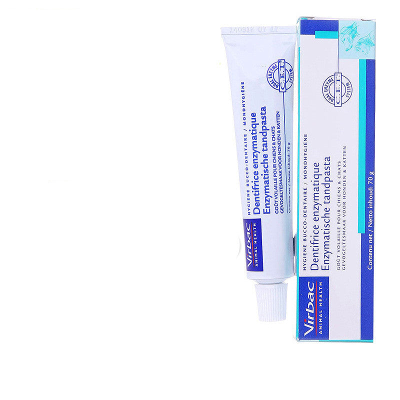 KFX-1346365 Chicken Flavor Toothpaste for Dogs and Cats - 70g for Effective Oral Care