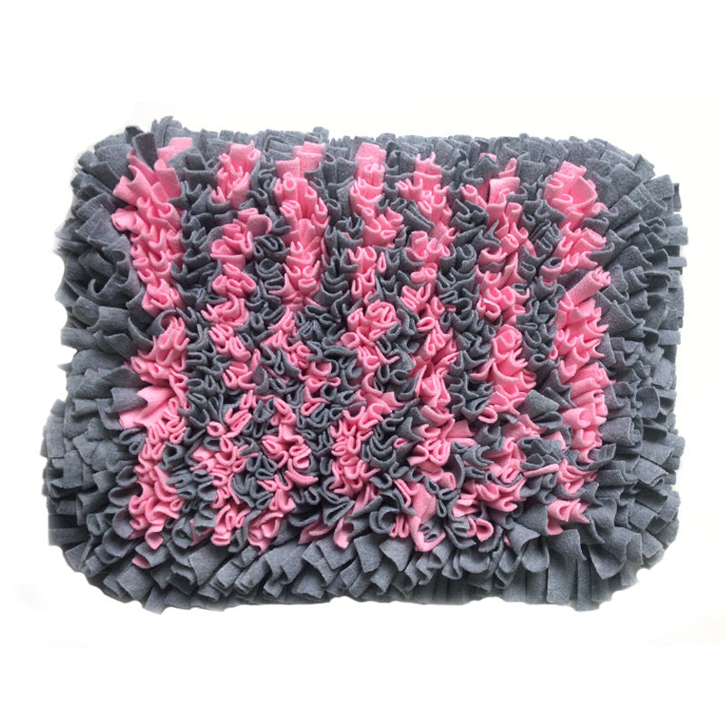 KFX-1349309 Dog Sniffing Pad with Colorful Puzzle Design for Interactive Feeding and Stress Relief