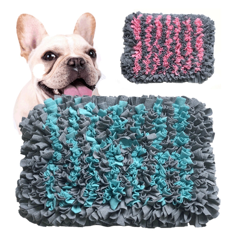 KFX-1349309 Dog Sniffing Pad with Colorful Puzzle Design for Interactive Feeding and Stress Relief