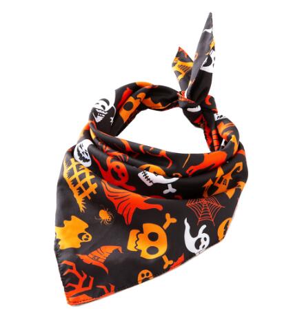 KFX-1351869 Pet Drool Towel for Neck Sizes 25-48cm - Soft Cloth Accessory 48x48x70cm