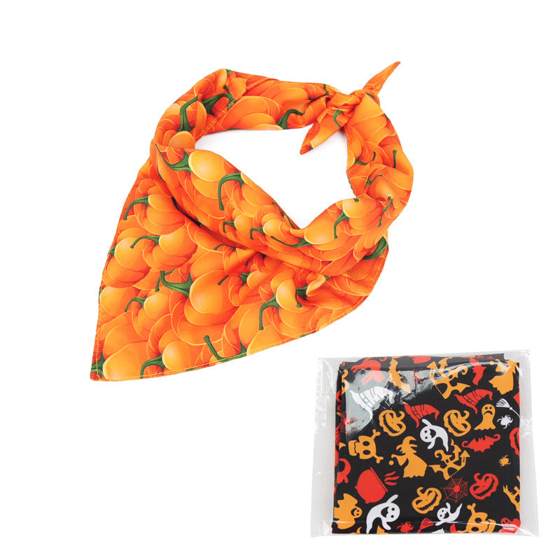 KFX-1351869 Pet Drool Towel for Neck Sizes 25-48cm - Soft Cloth Accessory 48x48x70cm