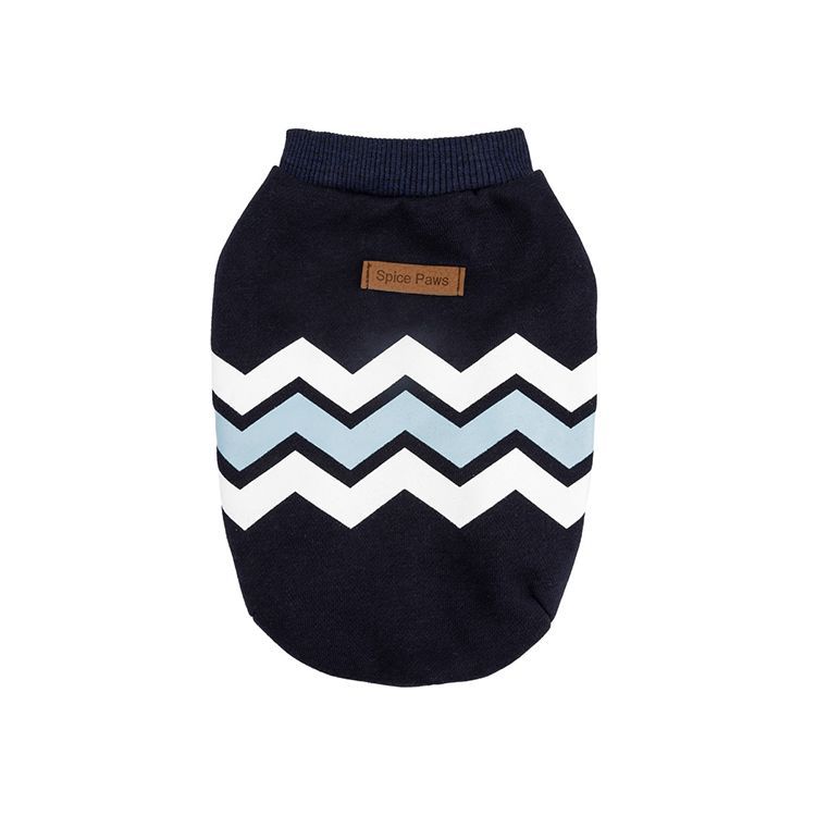 KFX-1352253 Cozy Pure Cotton Pet Hoodie Sweatshirt in Blue and Pink for Dogs