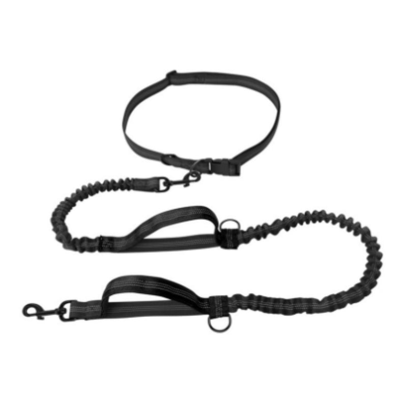 KFX-1354045 Reflective Telescopic Dog Leash with Adjustable Traction Belt in Multiple Colors