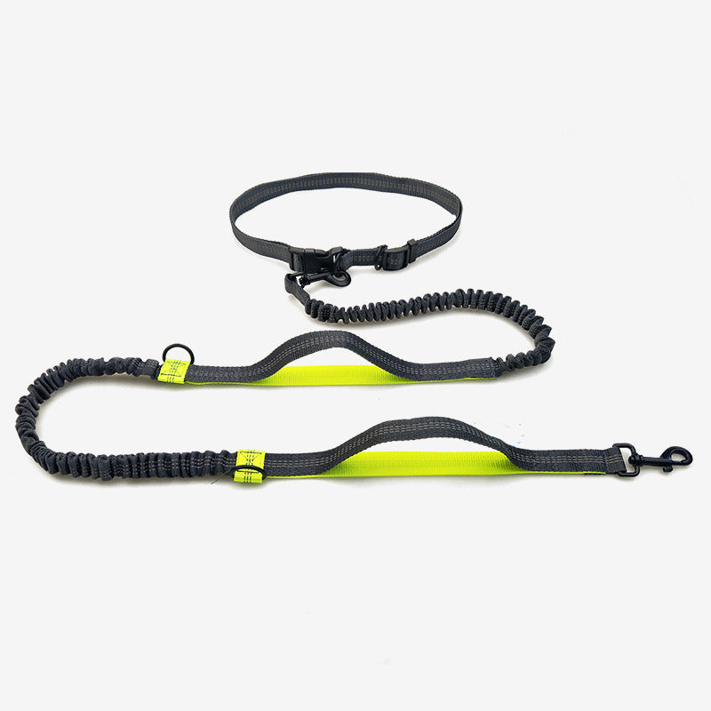 KFX-1354045 Reflective Telescopic Dog Leash with Adjustable Traction Belt in Multiple Colors
