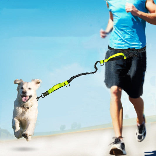 KFX-1354045 Reflective Telescopic Dog Leash with Adjustable Traction Belt in Multiple Colors