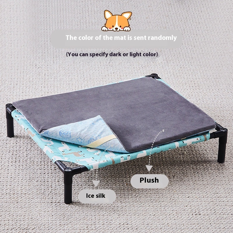 KFX-1354301 Cozy Removable and Washable Dog Bed with Dual-Purpose Design in Various Patterns and Colors
