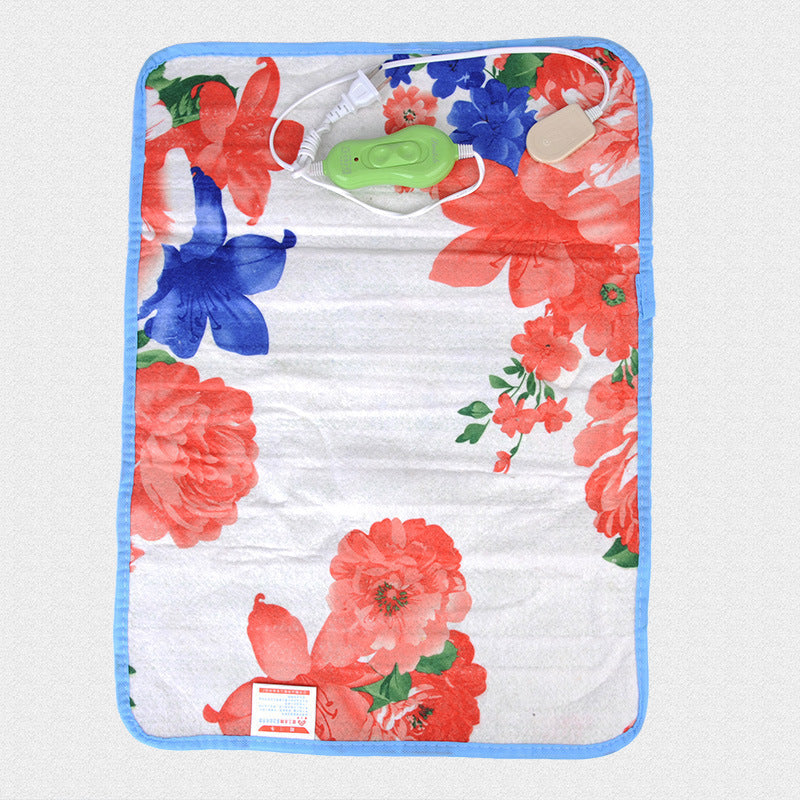 KFX-1356093 Electric Heating Pad Blanket - Available in Small (40CM x 40CM) and Large (40CM x 60CM) Sizes, Soft Cloth Material
