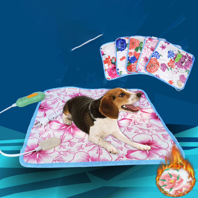KFX-1356093 Electric Heating Pad Blanket - Available in Small (40CM x 40CM) and Large (40CM x 60CM) Sizes, Soft Cloth Material