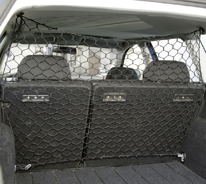 KFX-1364797 Pet Isolation Mesh Net for Car Trunk – 120cm x 70cm Protective Barrier