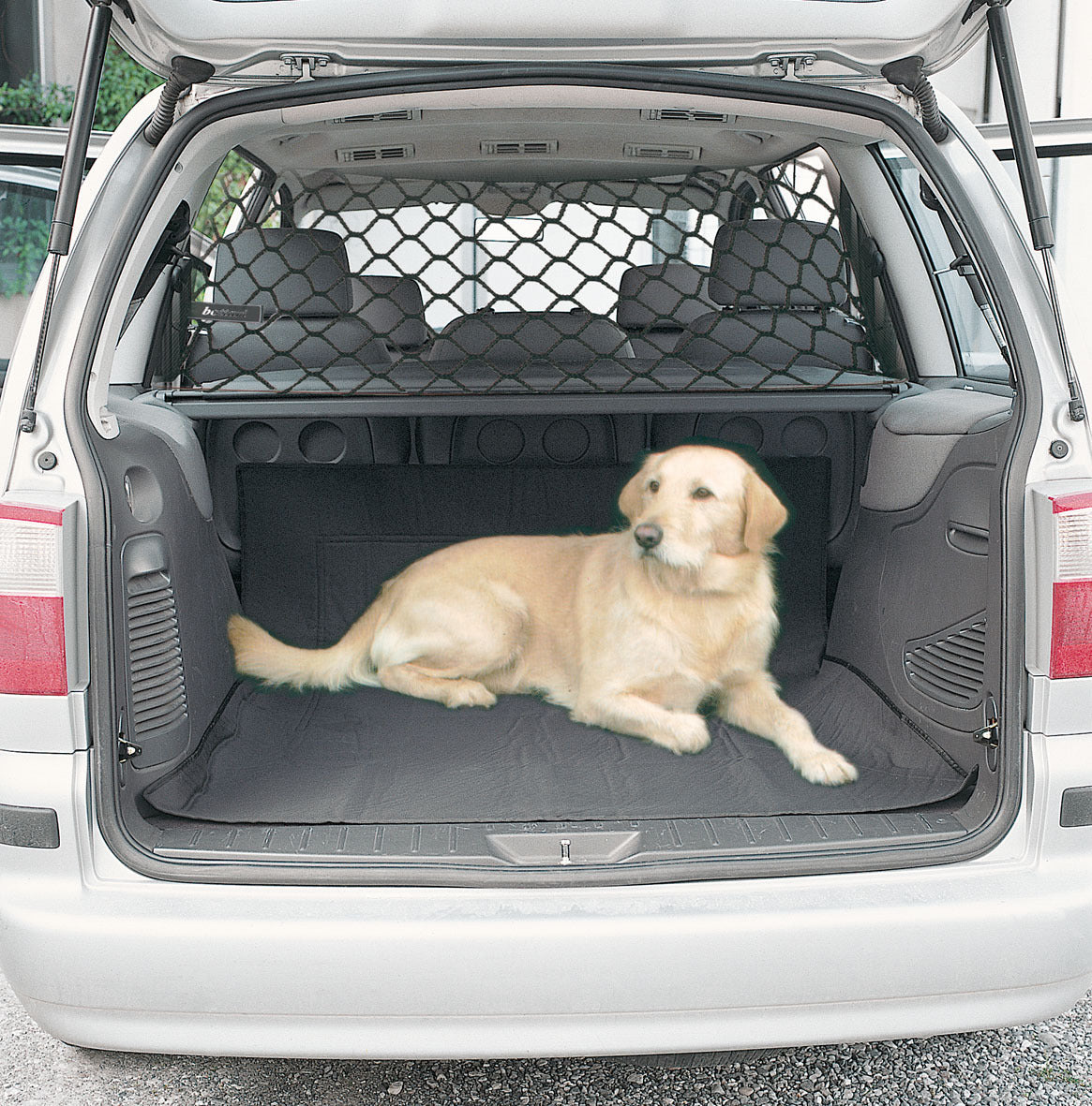 KFX-1364797 Pet Isolation Mesh Net for Car Trunk – 120cm x 70cm Protective Barrier