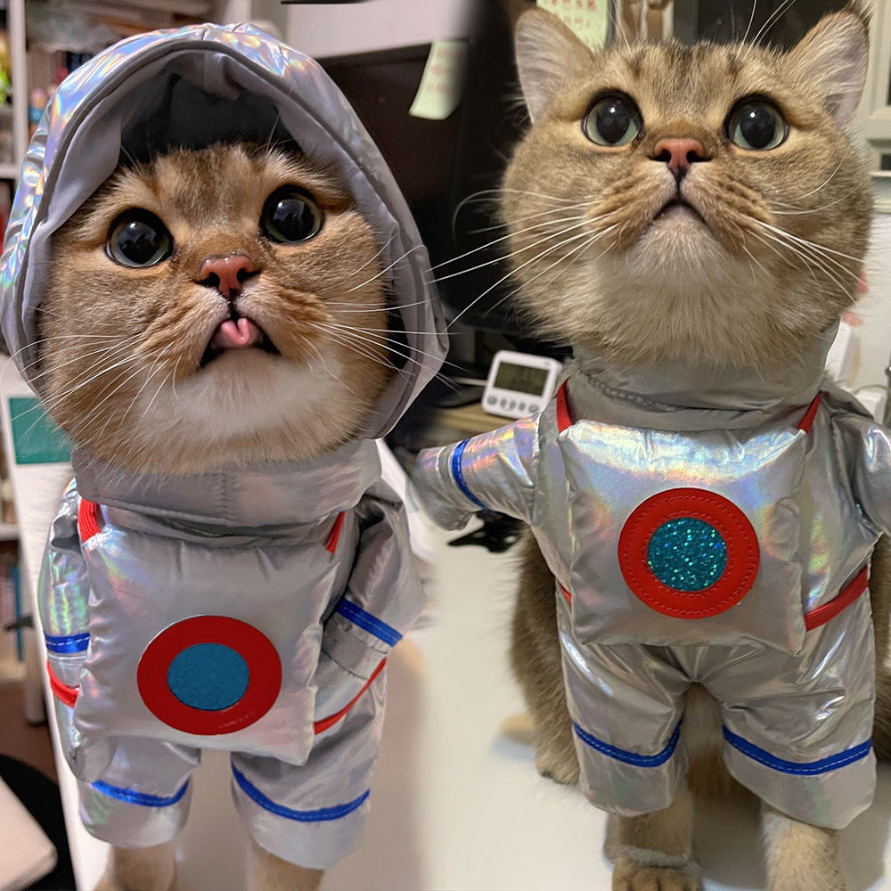 KFX-1375677 Funny Space Suit Pet Costume for Halloween Dress-Up, Made of Polyester, Available in Sizes S, M, L, XL